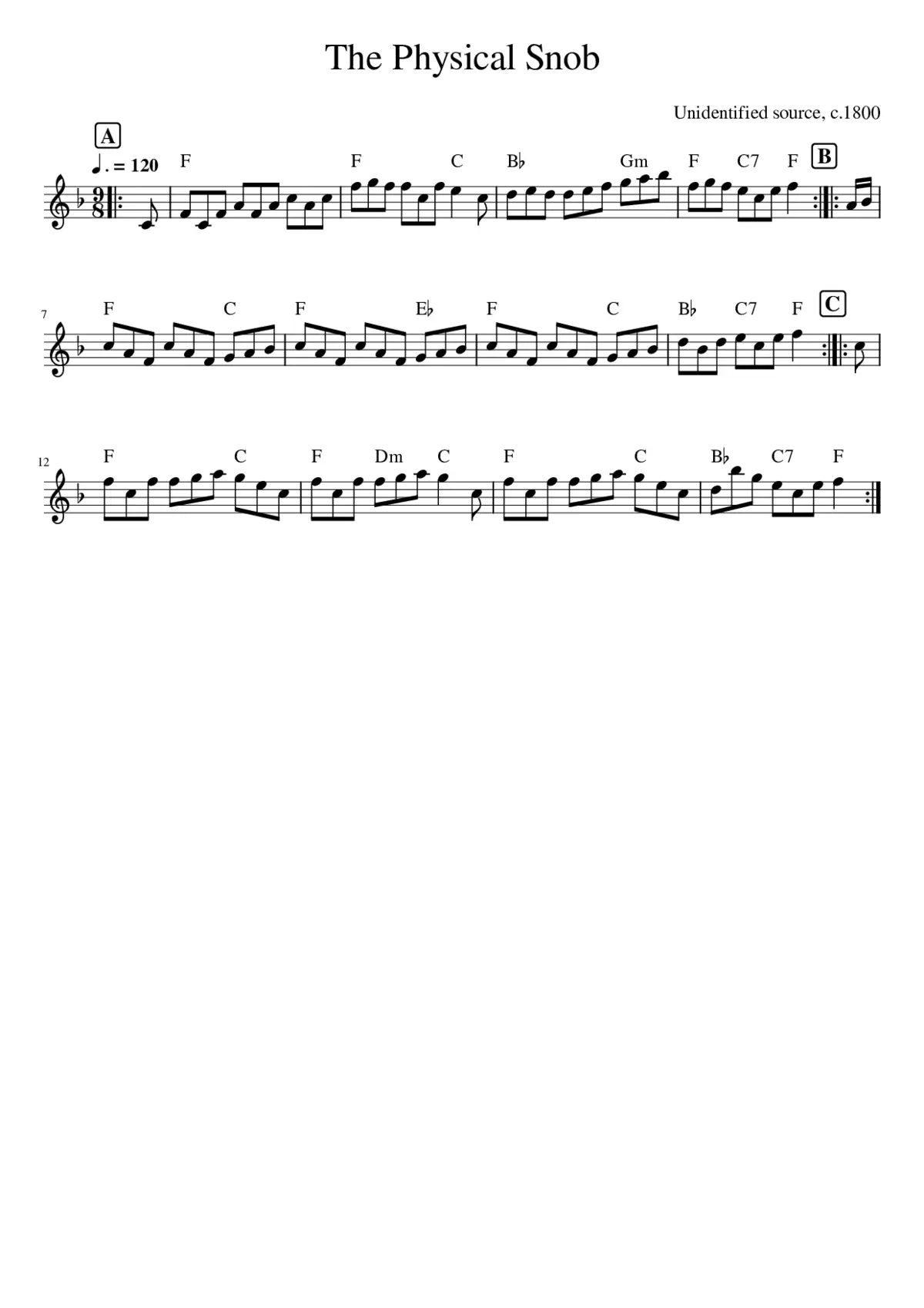 The Physical Snob - Page 1