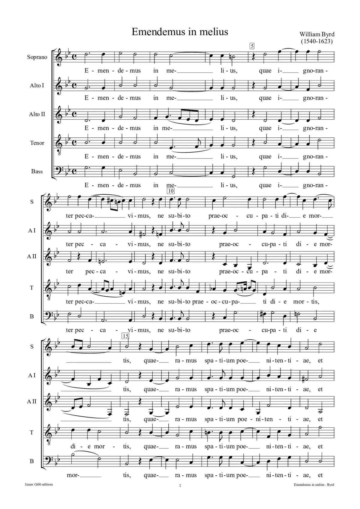 Emendemus in melius - Page 1