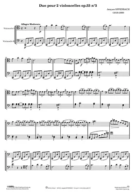 Duos for 2 Cellos, Op.53