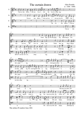 The curtain drawn
