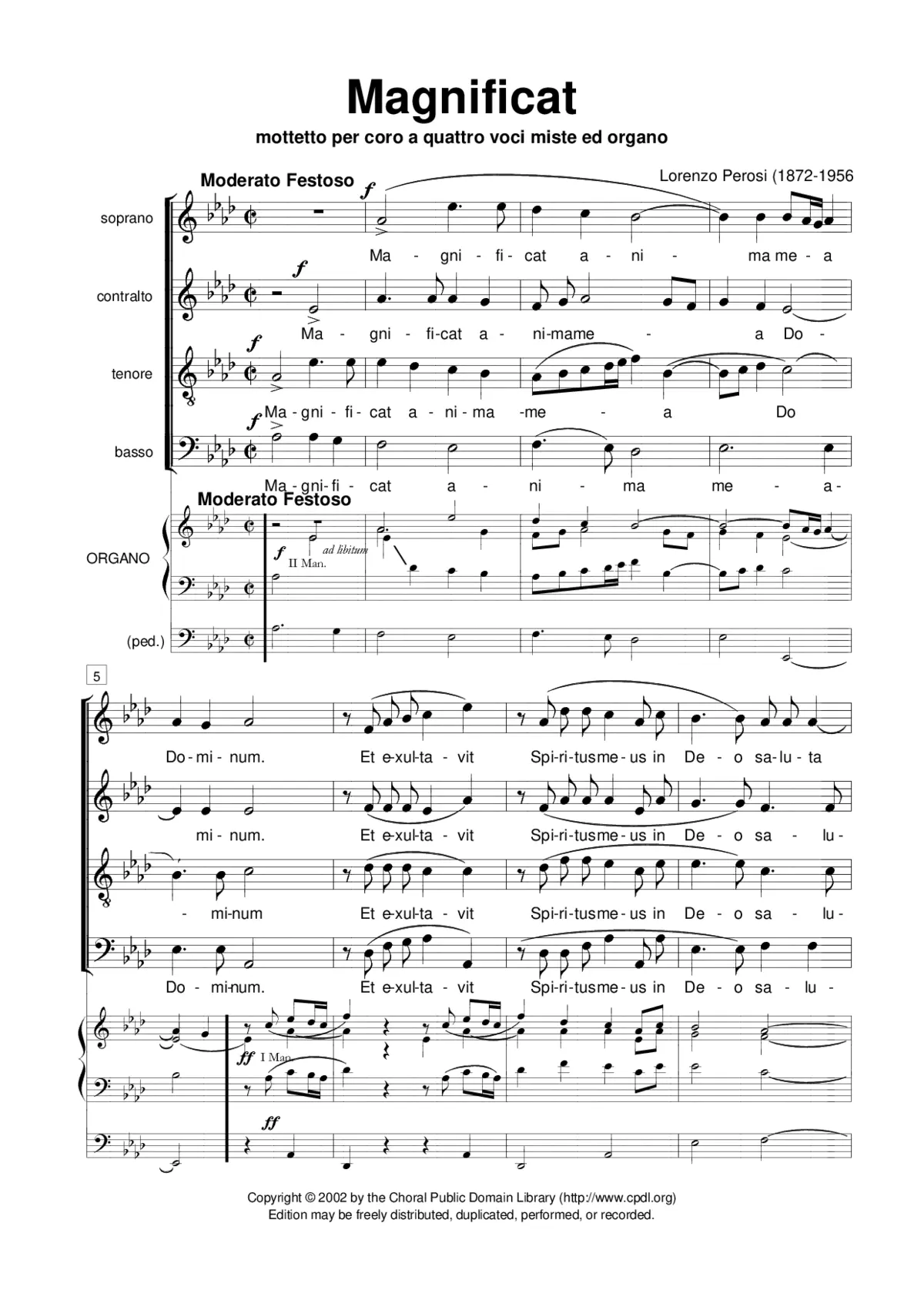 Magnificat - Page 1