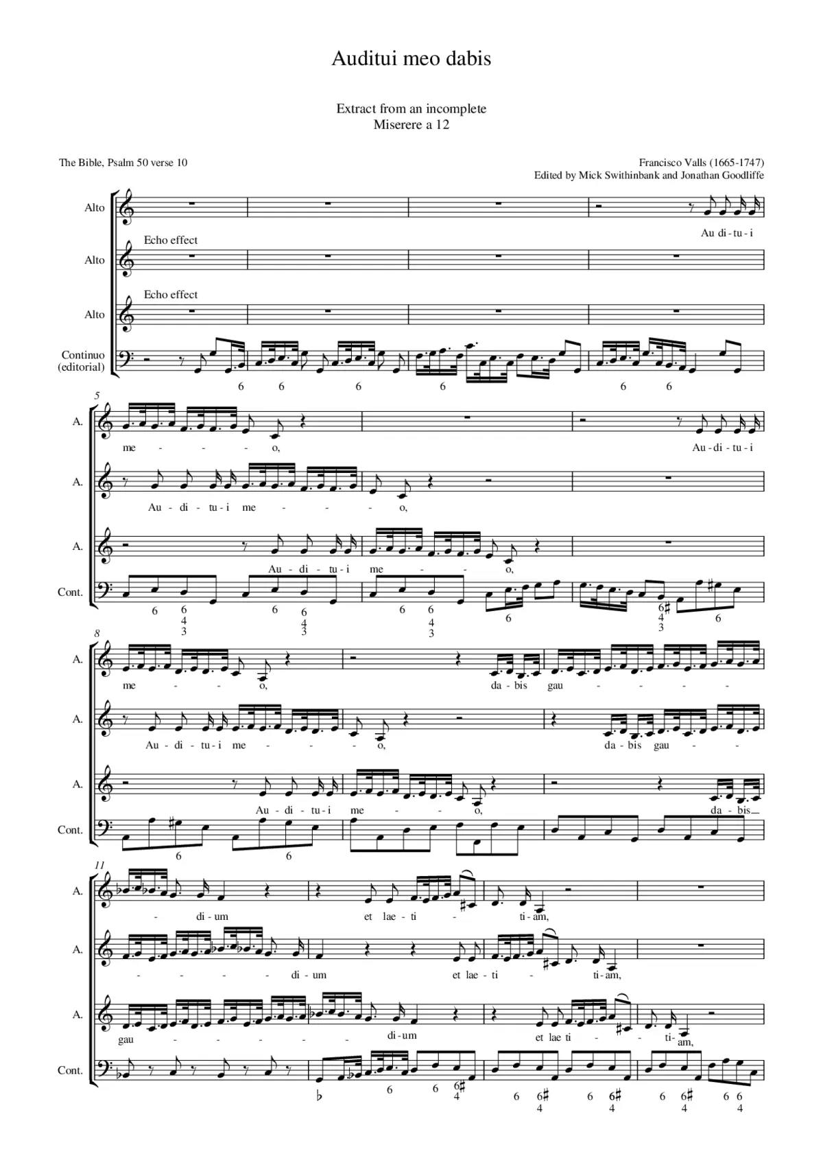 Auditui meo dabis - Page 1
