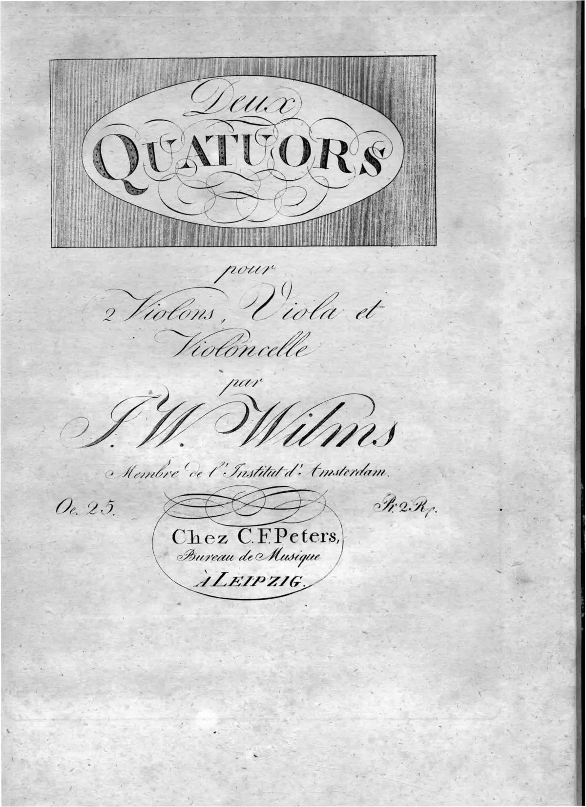 2 String Quartets - Page 1