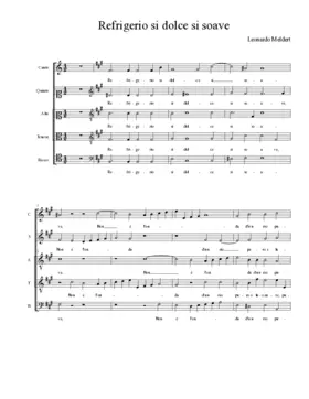 Refrigerio si dolce si soave