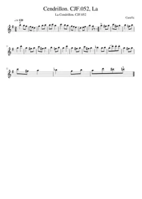 Cendrillon. CJF.052 La
