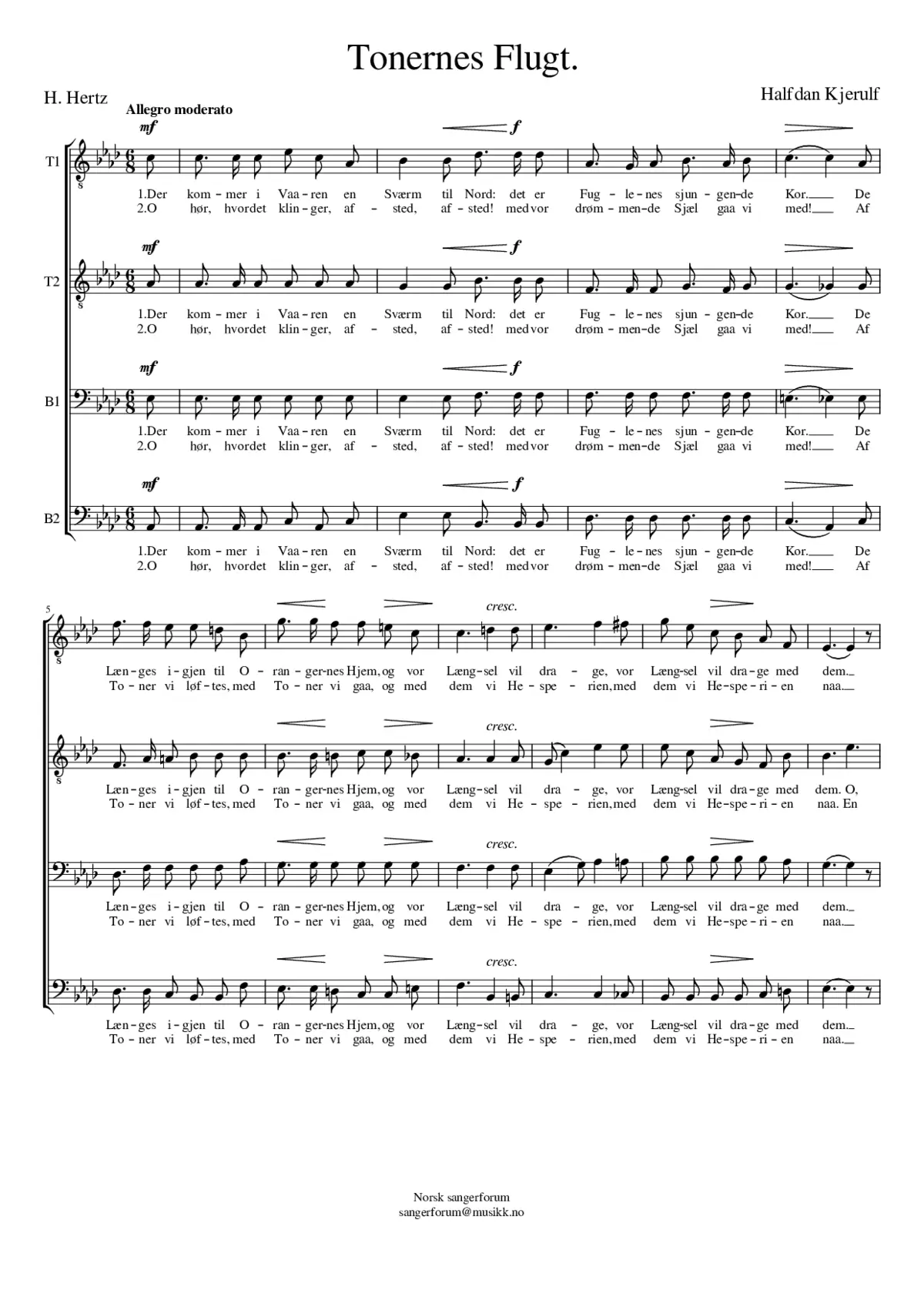 Tonernes Flugt - Page 1