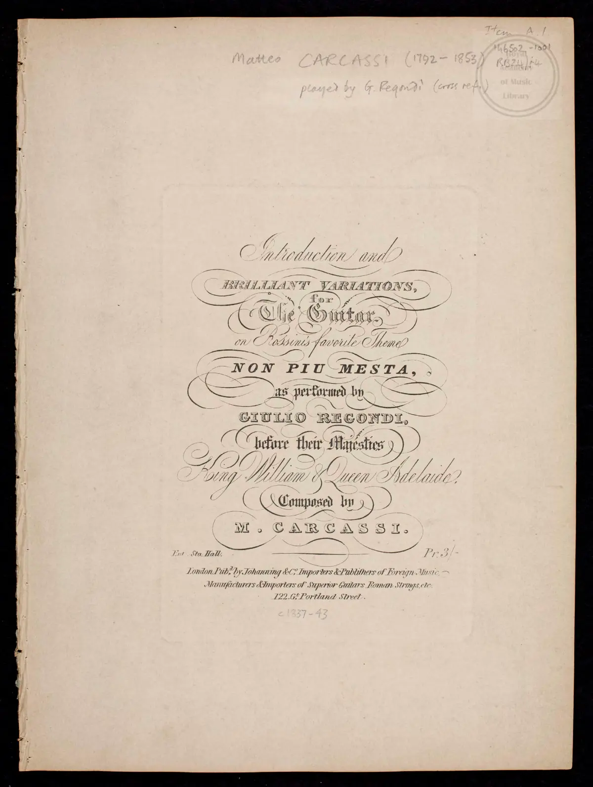 Cenerentola Variations - Page 1