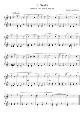 24 Pieces for Children op.39