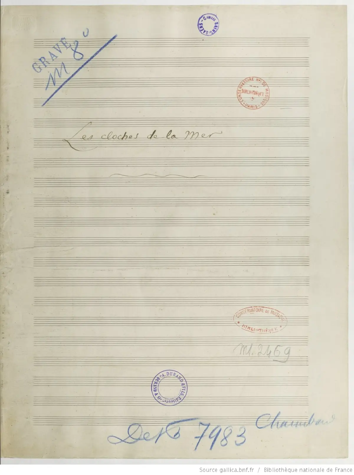 Les cloches de la mer - Page 1