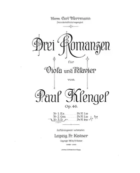 3 Romanzen
