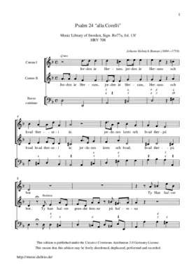 Psalm 24 "alla Corelli"