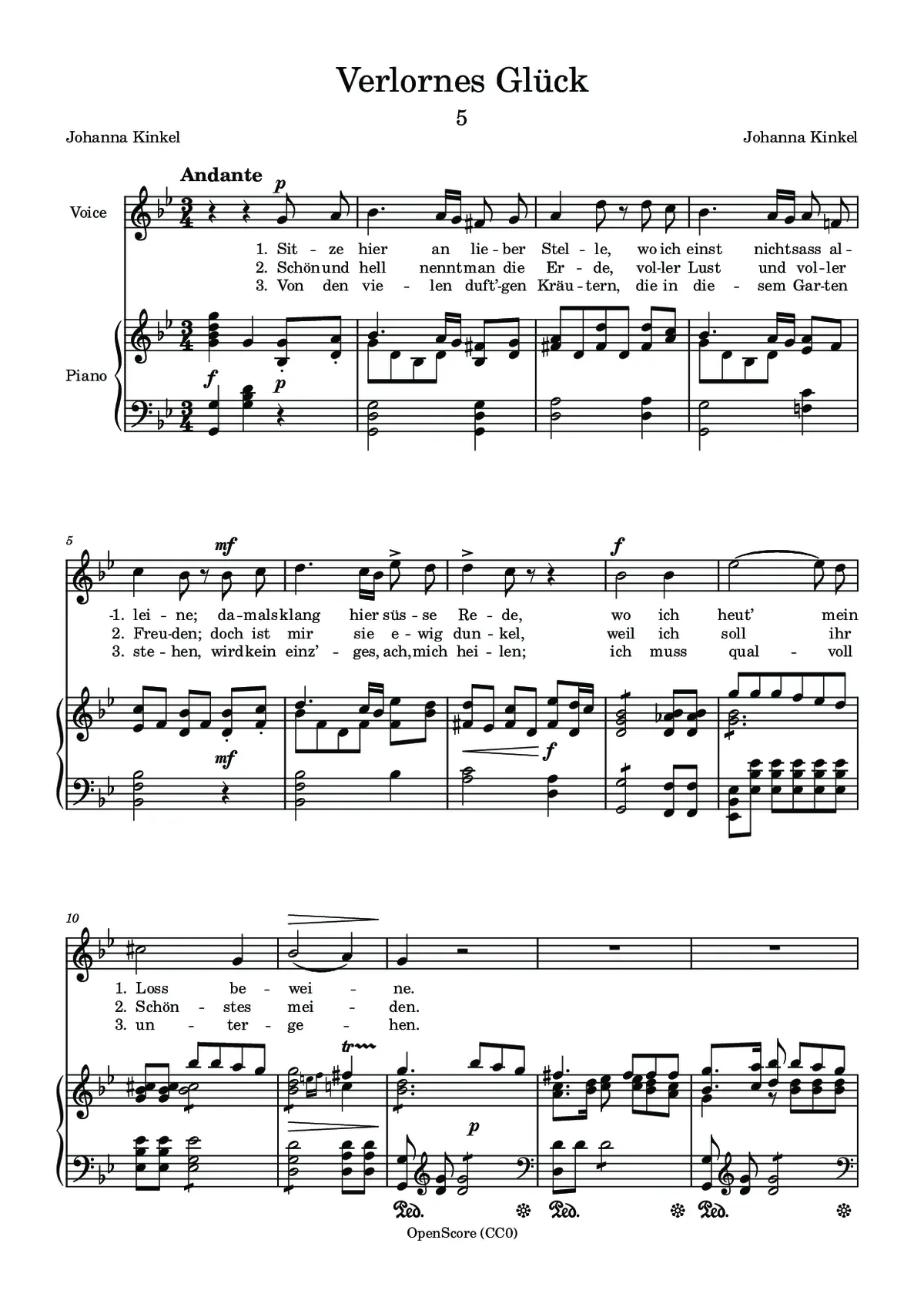 Verlornes Glück - Page 1