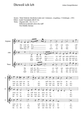 Dieweil ich leb