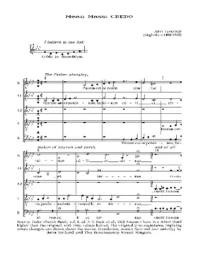 The Mean Mass