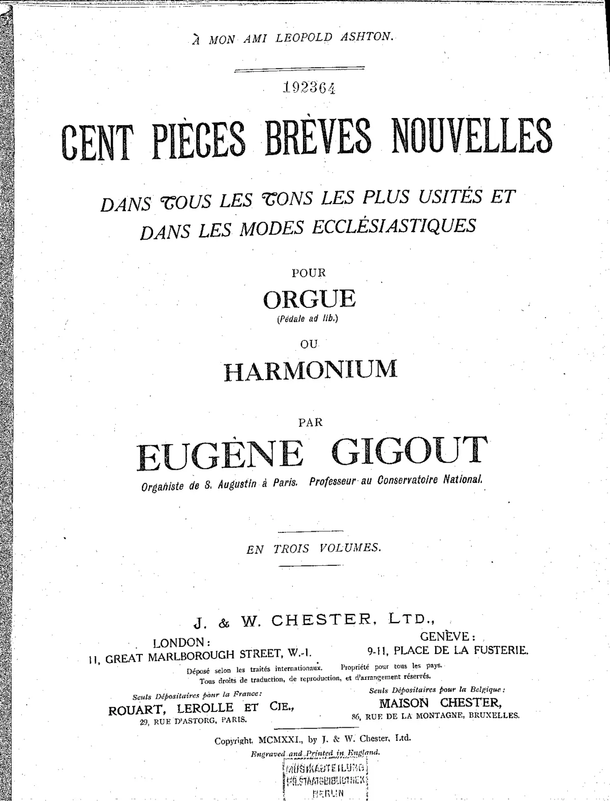 100 Pièces brèves nouvelles ; 100 New Short Pieces - Page 1