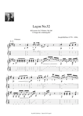 60 Lessons for 2 Guitars Op.168