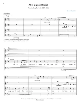 All in a green thicket