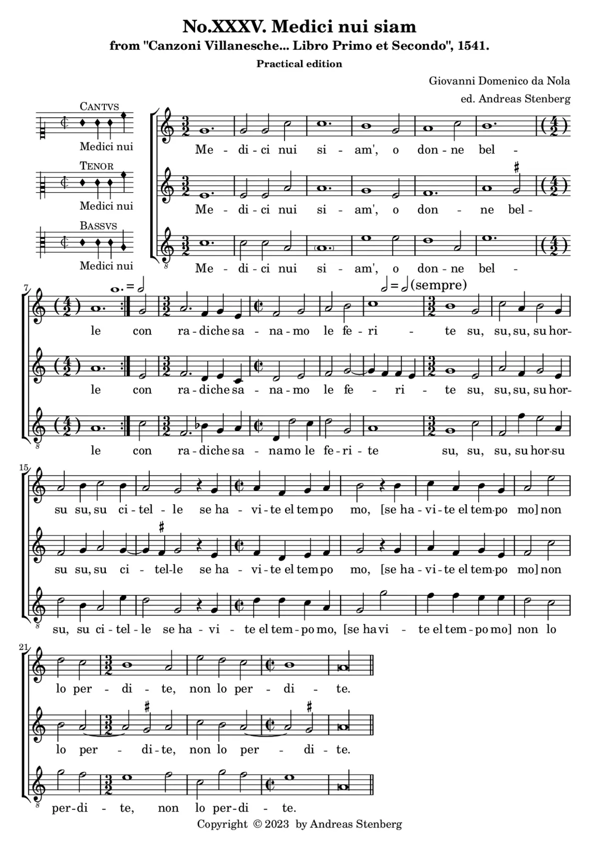 Medici nui siamo - Page 1