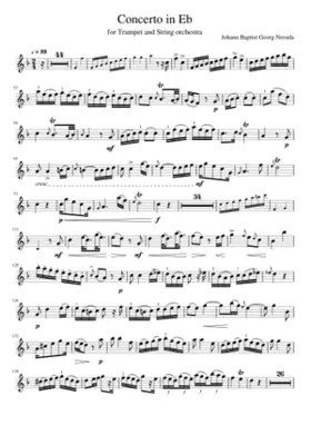 Neruda Concerto in Eb Major; 1. Movement