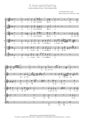 Ave sanctissima
