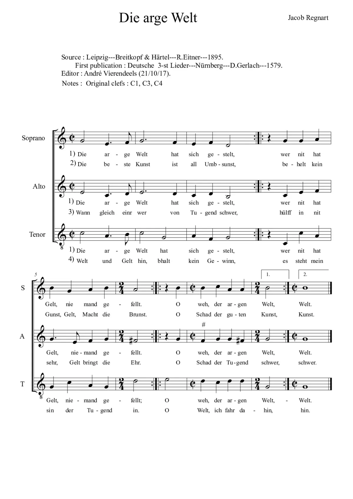 Die arge Welt - Page 1