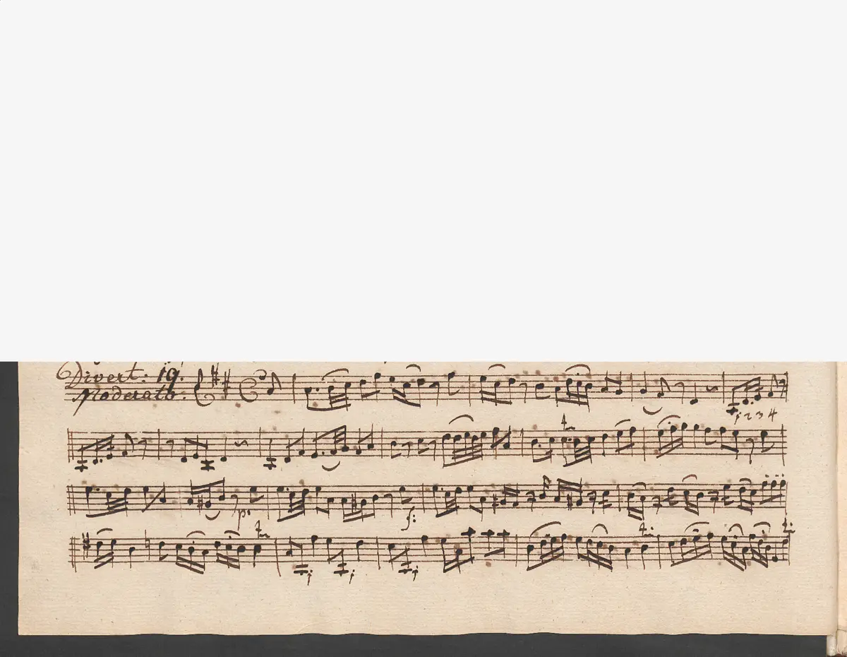 Baryton Trio in D major - Page 1