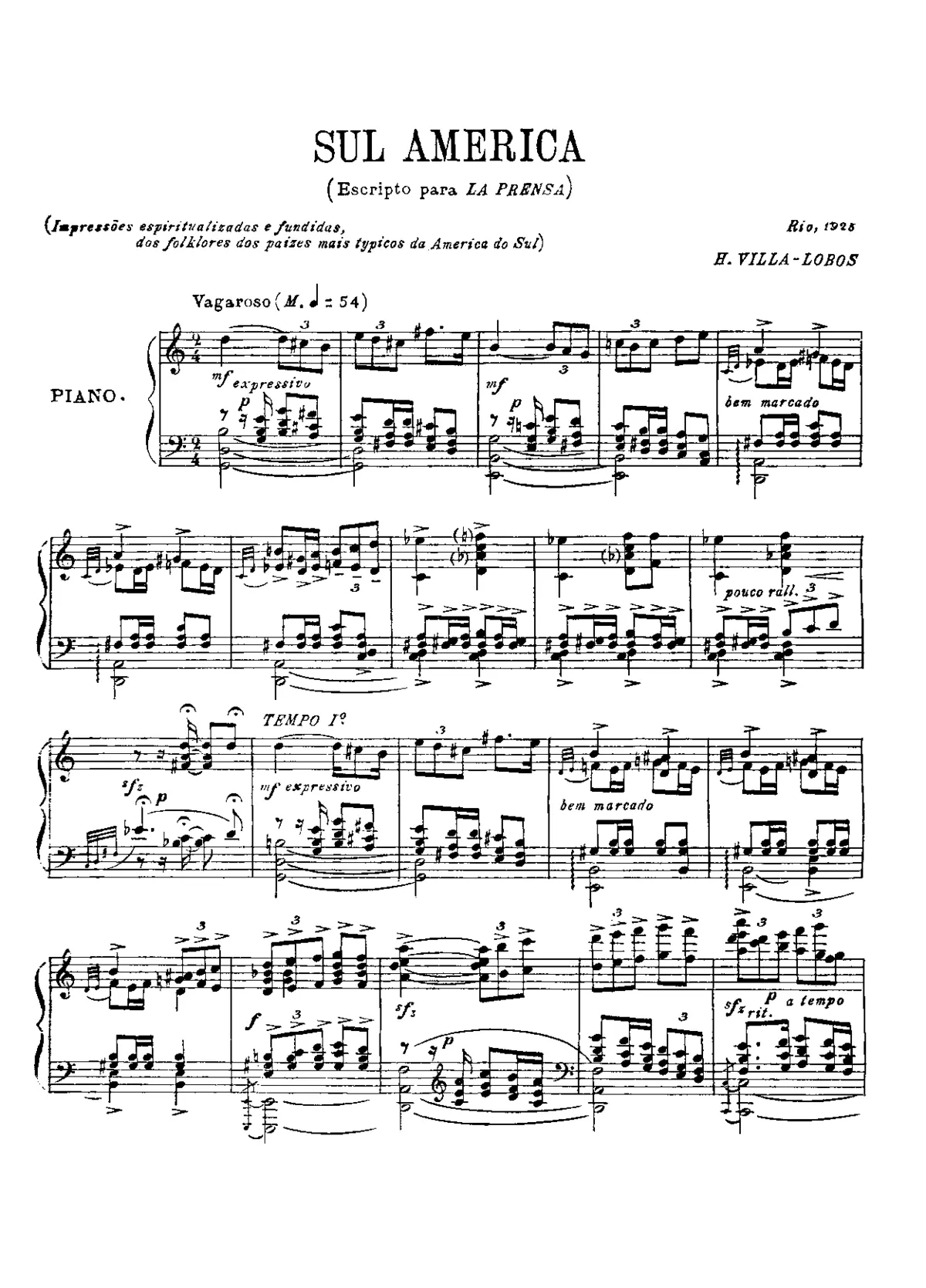 Sul América, W217 - Page 1