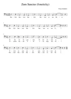 Zum Sanctus