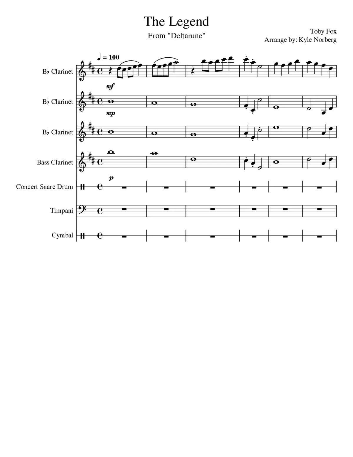 The Legend - Page 1
