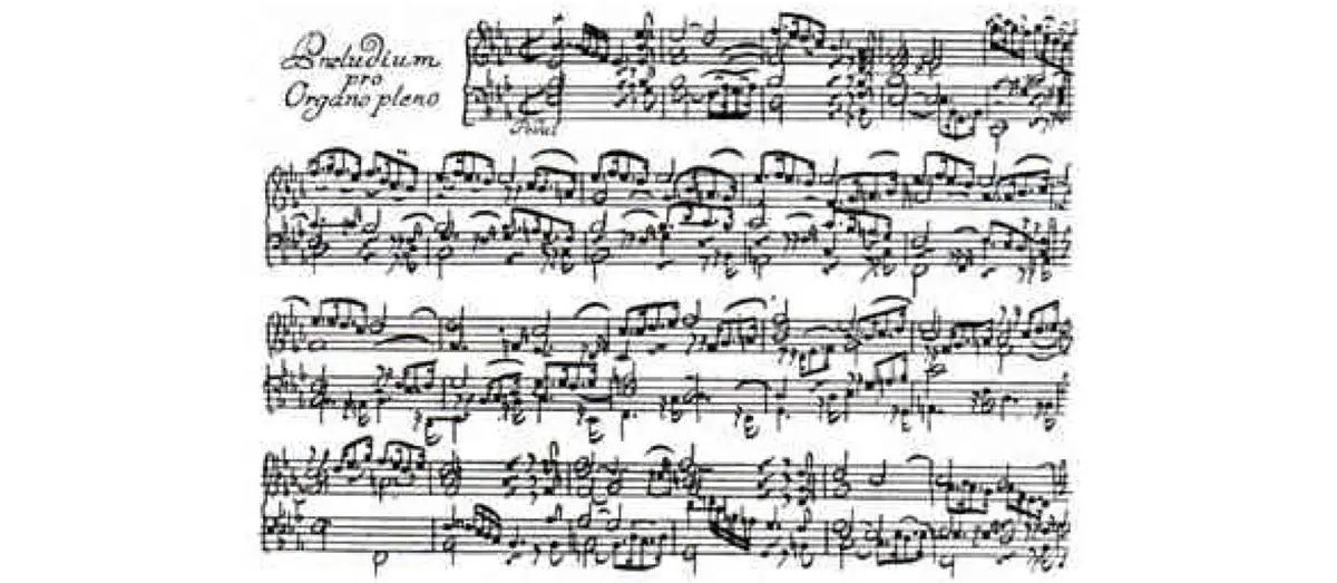 Prelude and Fugue in E-flat major BWV 552 - Page 1