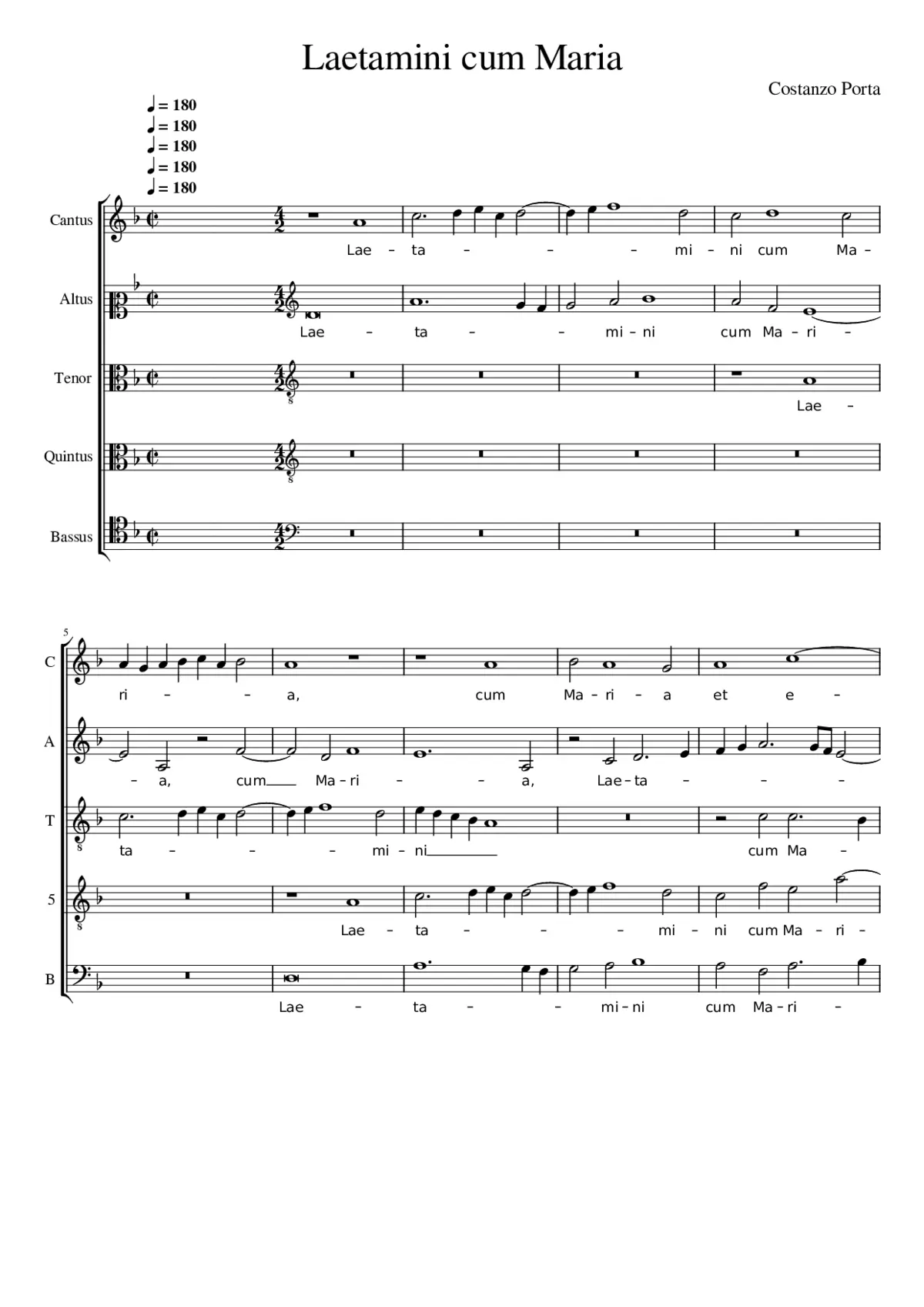 Laetamini cum Maria - Page 1