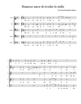 Bramoso amor di riveder le stelle