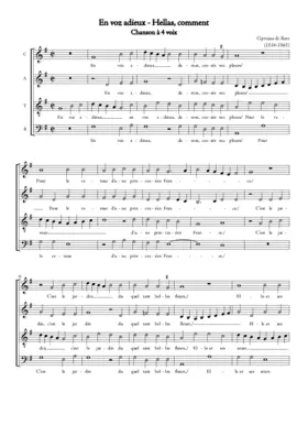 En voz adieux - Hellas, comment