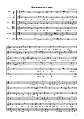 Alma Redemptoris Mater a 6 (II)