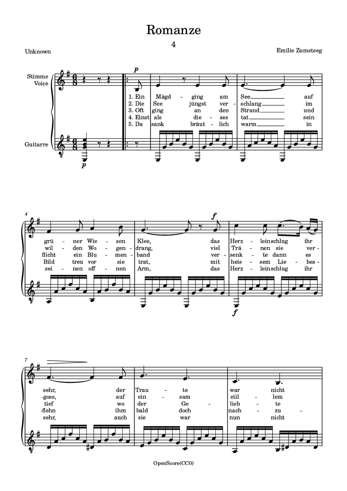Romanze - Page 1