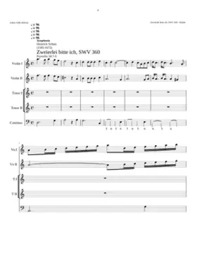 Zweierlei bitte ich Herr von dir SWV 360