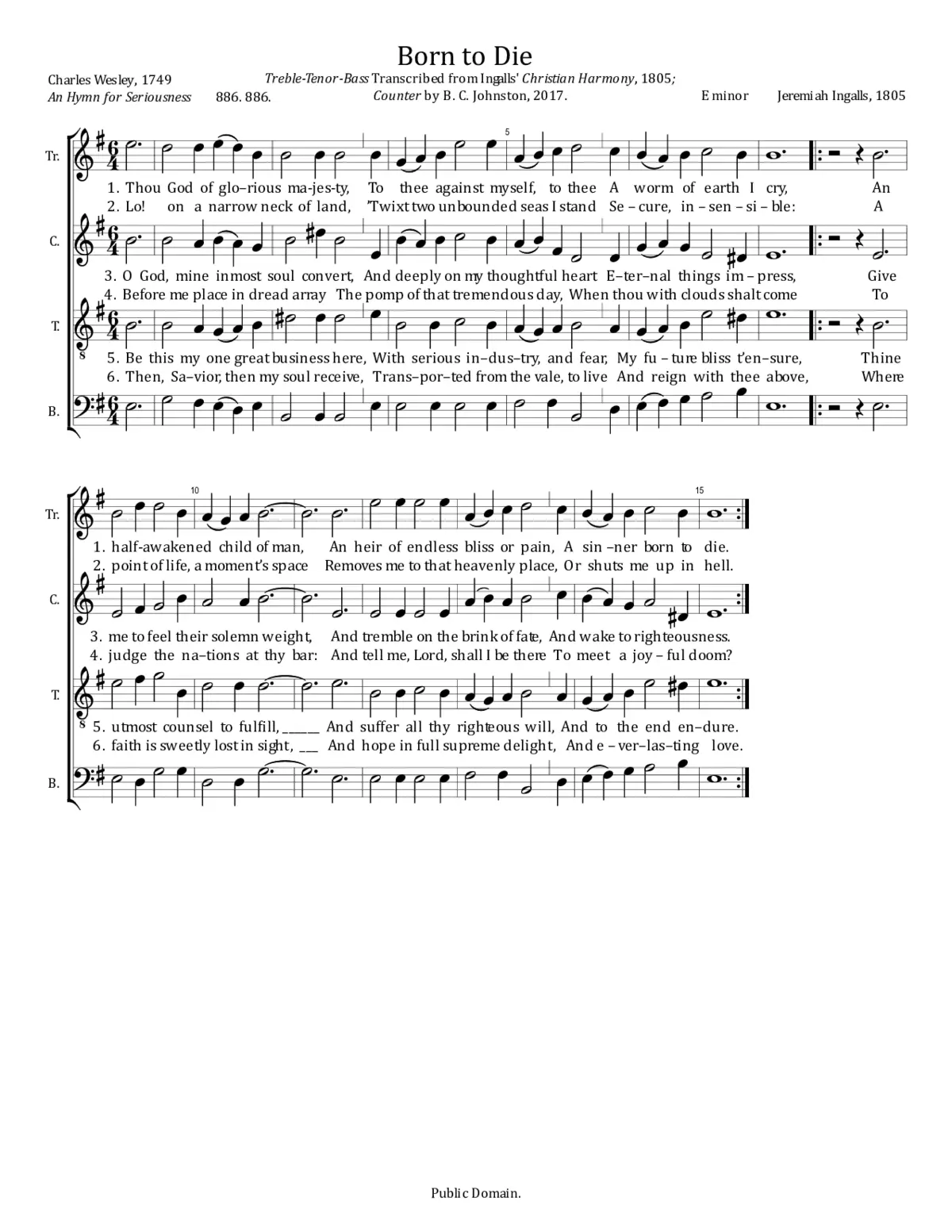 Born to Die - Page 1