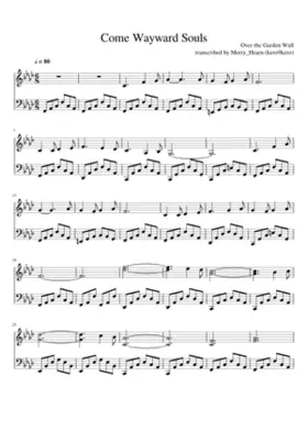 over the garden wall - come wayward souls