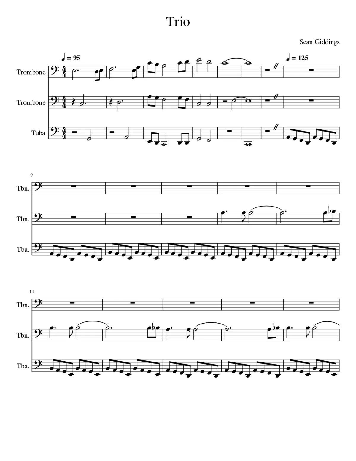 Trio - Page 1