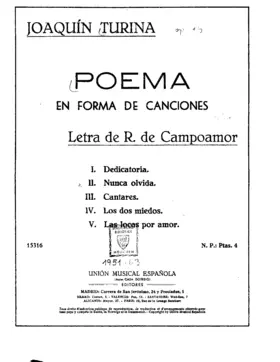 Poema en forma de canciones
