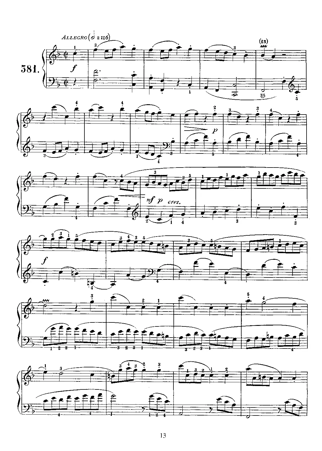 Keyboard Sonata in F major - Page 1