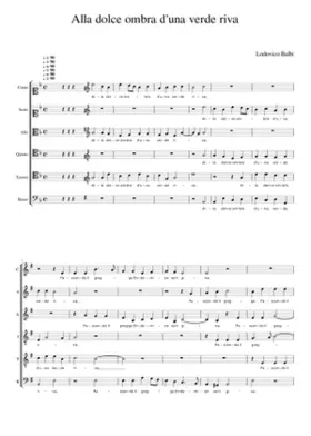 Alla dolceombra d'una verde riva