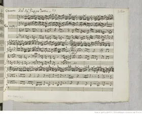 Violin Concerto in F major