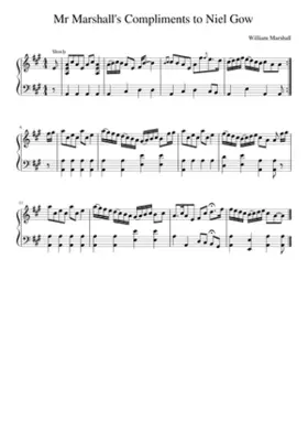 Mr Marshall's Compliments to Niel Gow