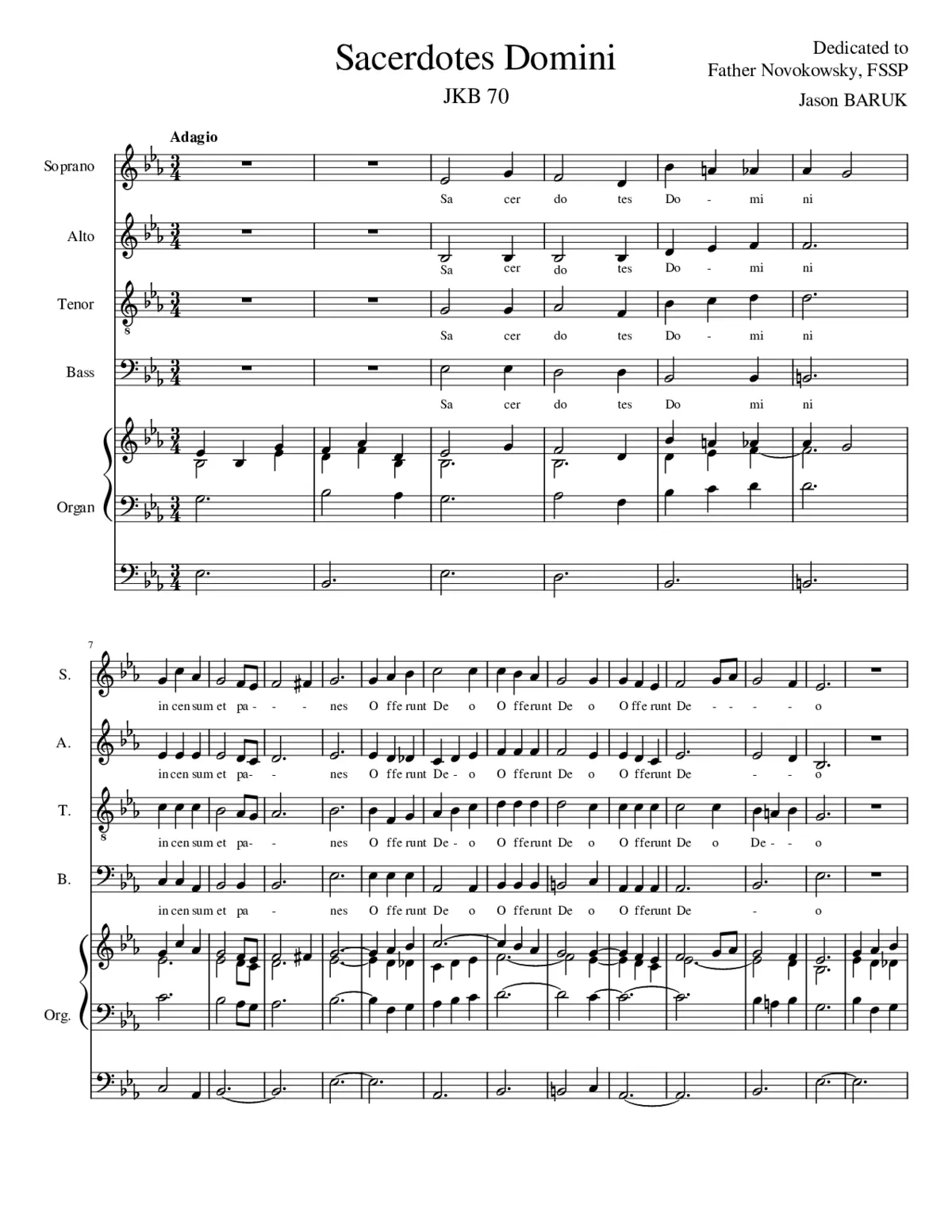 2 Liturgical motets - Page 1