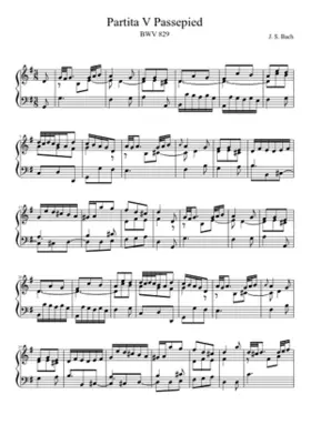 Partita in G major BWV 829