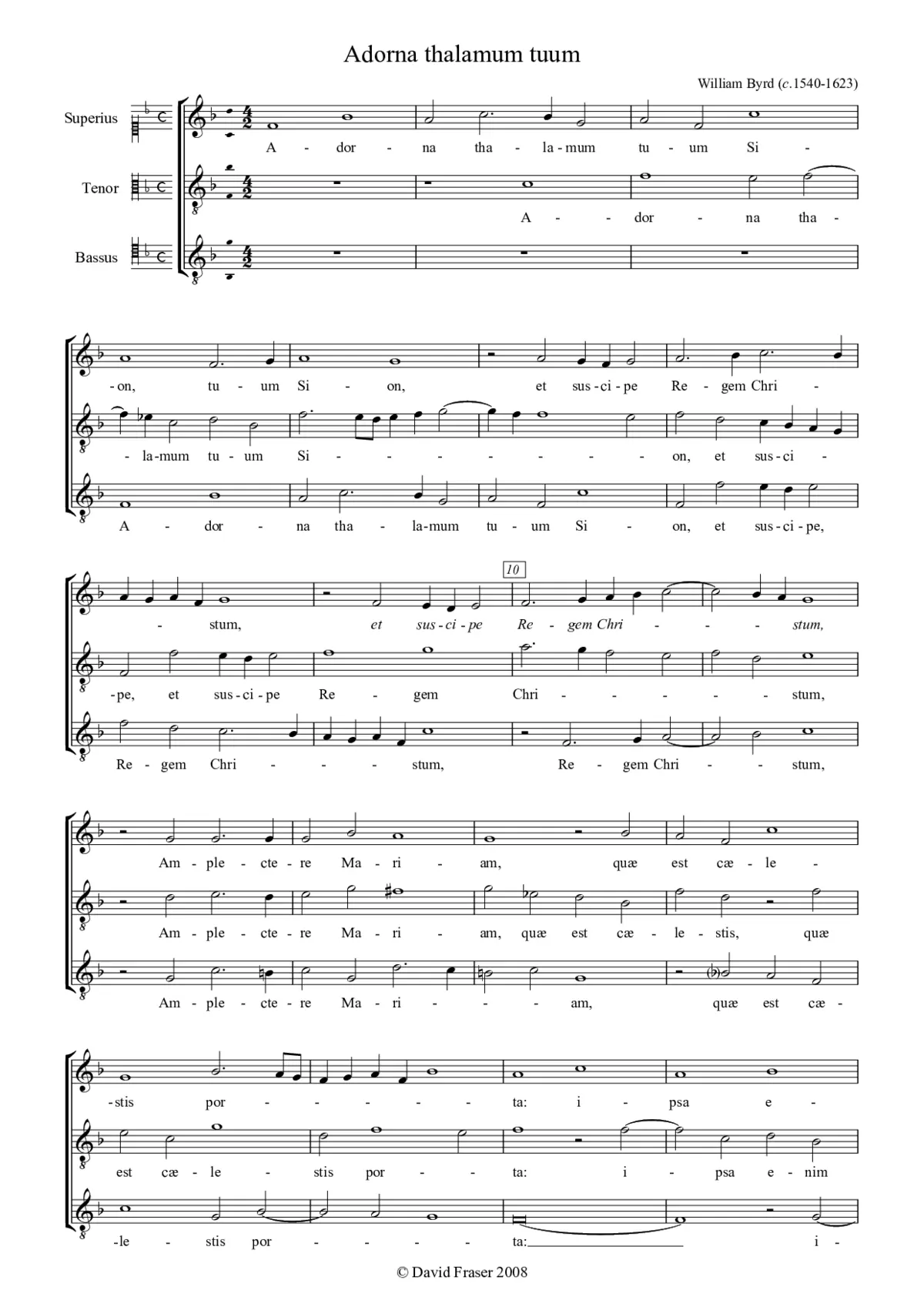Adorna thalamum tuum - Page 1