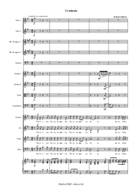 Graduale und Offertorium: 'Gloriosus' & 'Mirabilis'