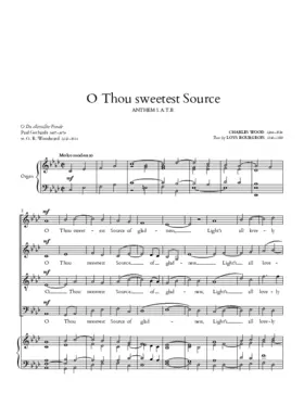 O Thou sweetest Source