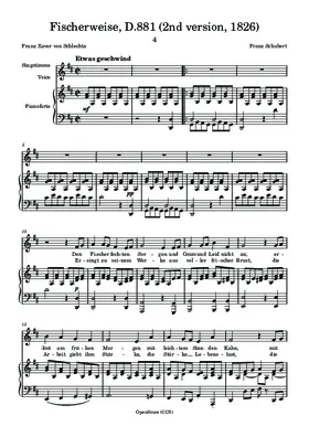 Fischerweise, D.881